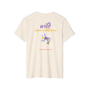 Rocky Mountain Columbine Wildflower Eco T-Shirt