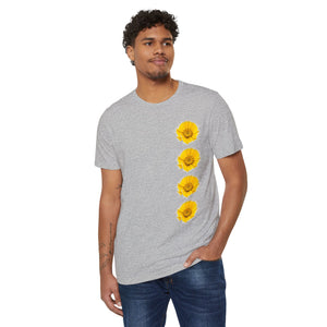 Tidy Tips Wildflower Stack - Unisex Recycled Organic T-Shirt