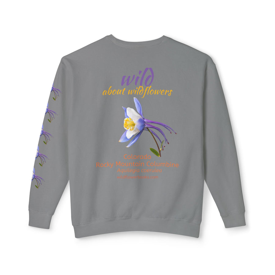 Sweatshirt Wild Colorado Rocky Mountain Columbine Crewneck