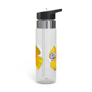 Sport Bottle - California Poppy and Bird's Eye Glia