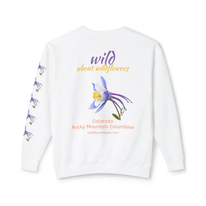 Sweatshirt Wild Colorado Rocky Mountain Columbine Crewneck