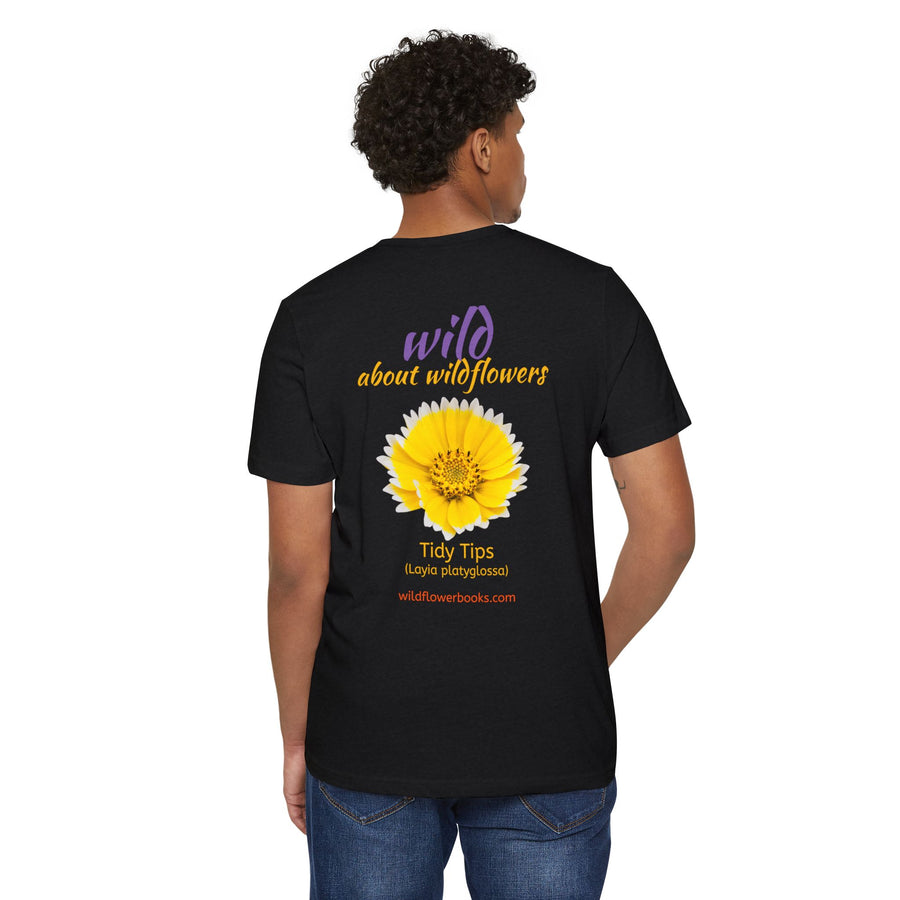 Tidy Tips Wildflower Stack - Unisex Recycled Organic T-Shirt