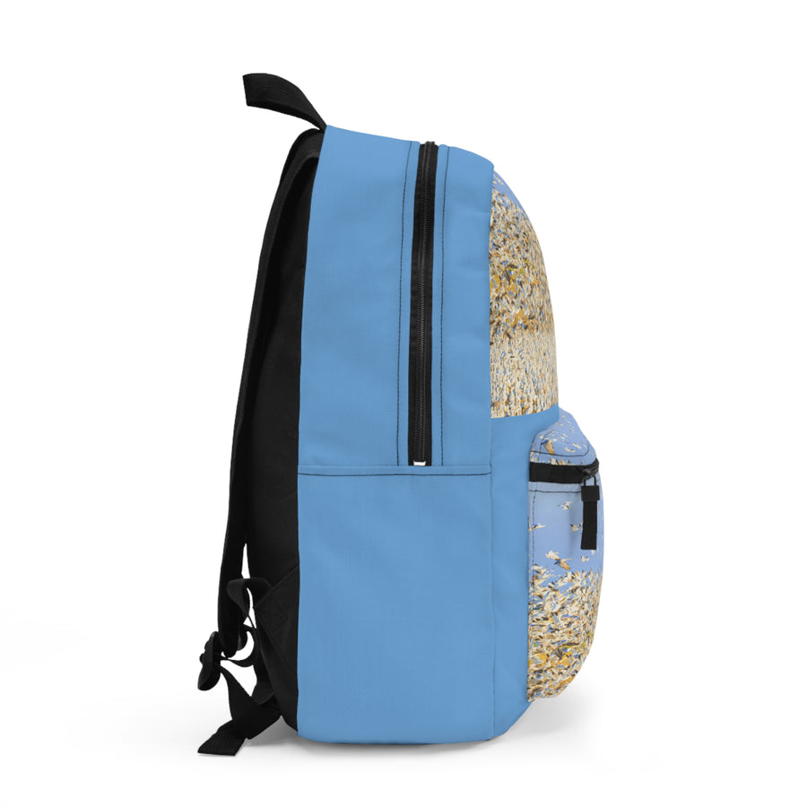 Nature Backpack - Ross Geese - Light Blue