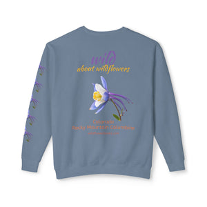 Sweatshirt Wild Colorado Rocky Mountain Columbine Crewneck