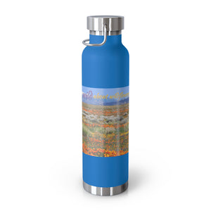 Antelope Valley Wildflowers Copper Vacuum Insulated Bottle, 22oz