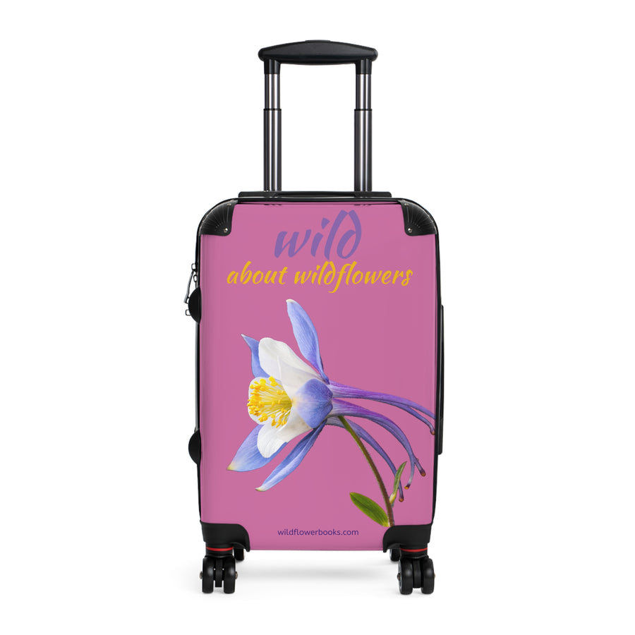 Suitcase - Colorado Columbine - Pink