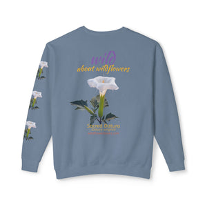 Sweatshirt - Sacred Datura Unisex Crewneck