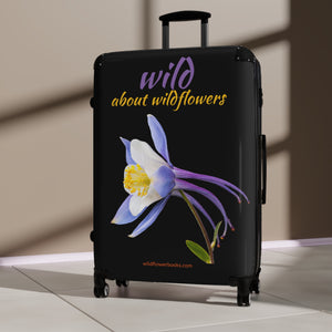 Suitcase - Colorado Columbine - Black