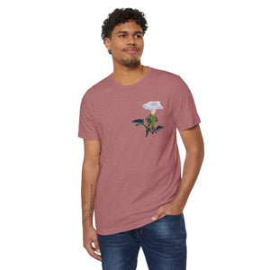 Sacred Datura Small Wildflower Unisex Recycled Organic T-Shirt