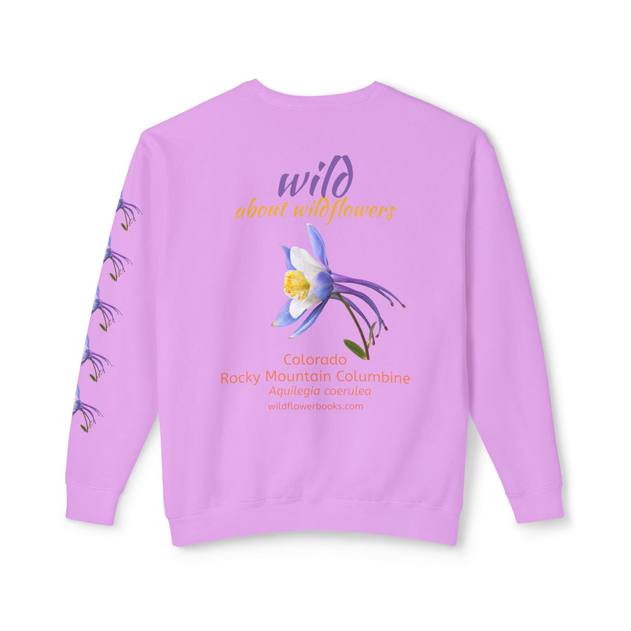 Sweatshirt Wild Colorado Rocky Mountain Columbine Crewneck