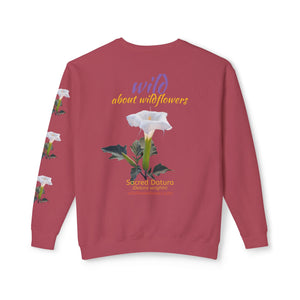 Sweatshirt - Sacred Datura Unisex Crewneck