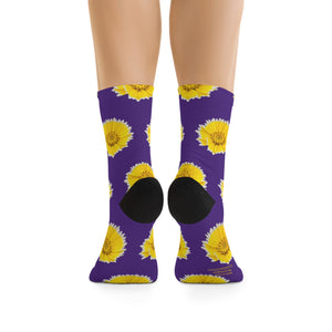 Tidy Tips Eco-friendly Socks - Purple