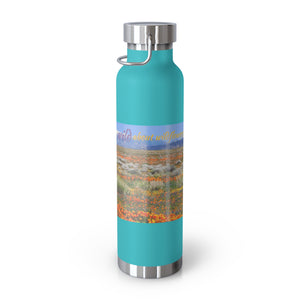 Antelope Valley Wildflowers Copper Vacuum Insulated Bottle, 22oz