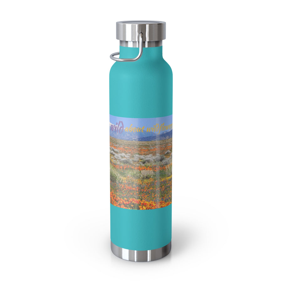 Antelope Valley Wildflowers Copper Vacuum Insulated Bottle, 22oz