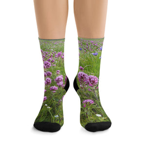 Owls Cover Field Eco-friendly Socks