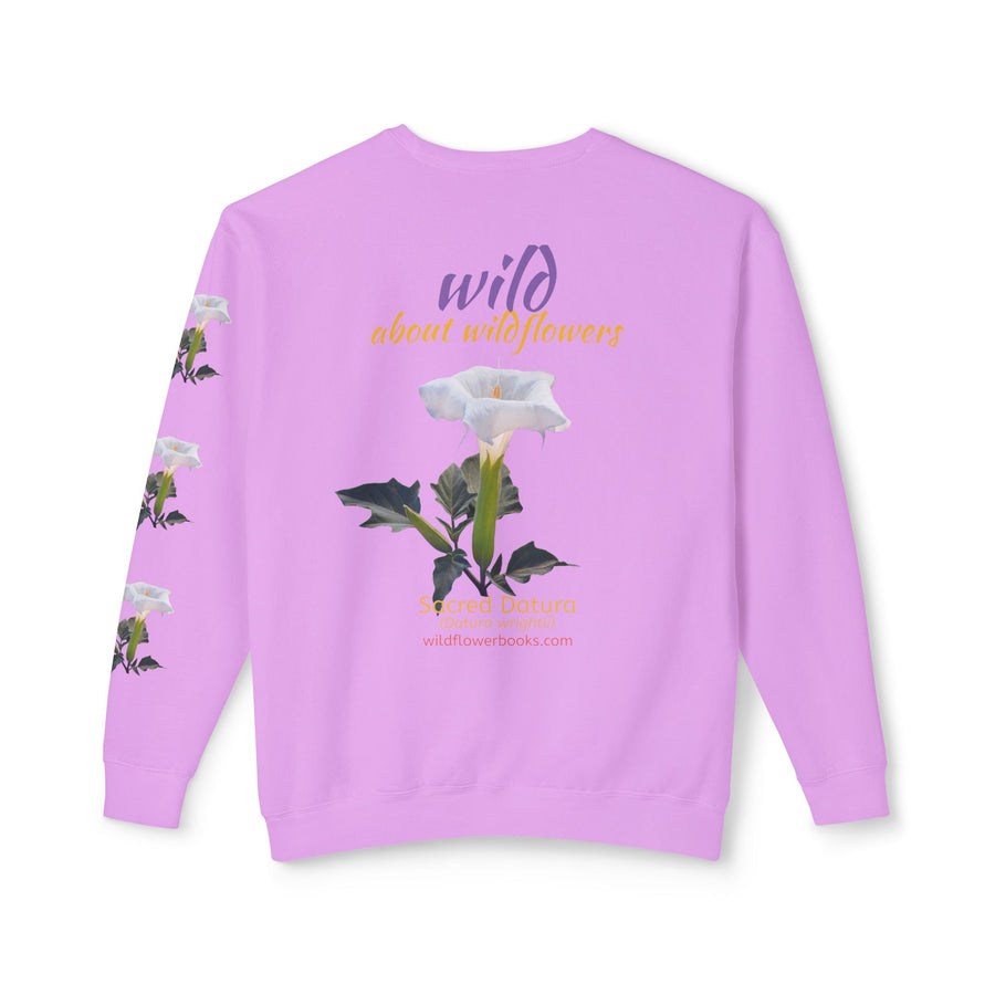 Sweatshirt - Sacred Datura Unisex Crewneck