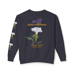 Sweatshirt - Sacred Datura Unisex Crewneck