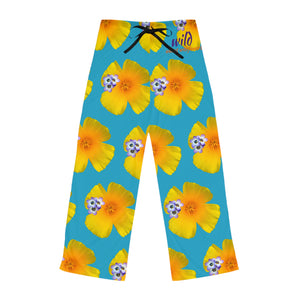 Women's Pajama Pants - California Poppy/Gilia