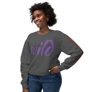 Sweatshirt Rufous Hummingbird at Scarlet Fritillary Unisex Crewneck