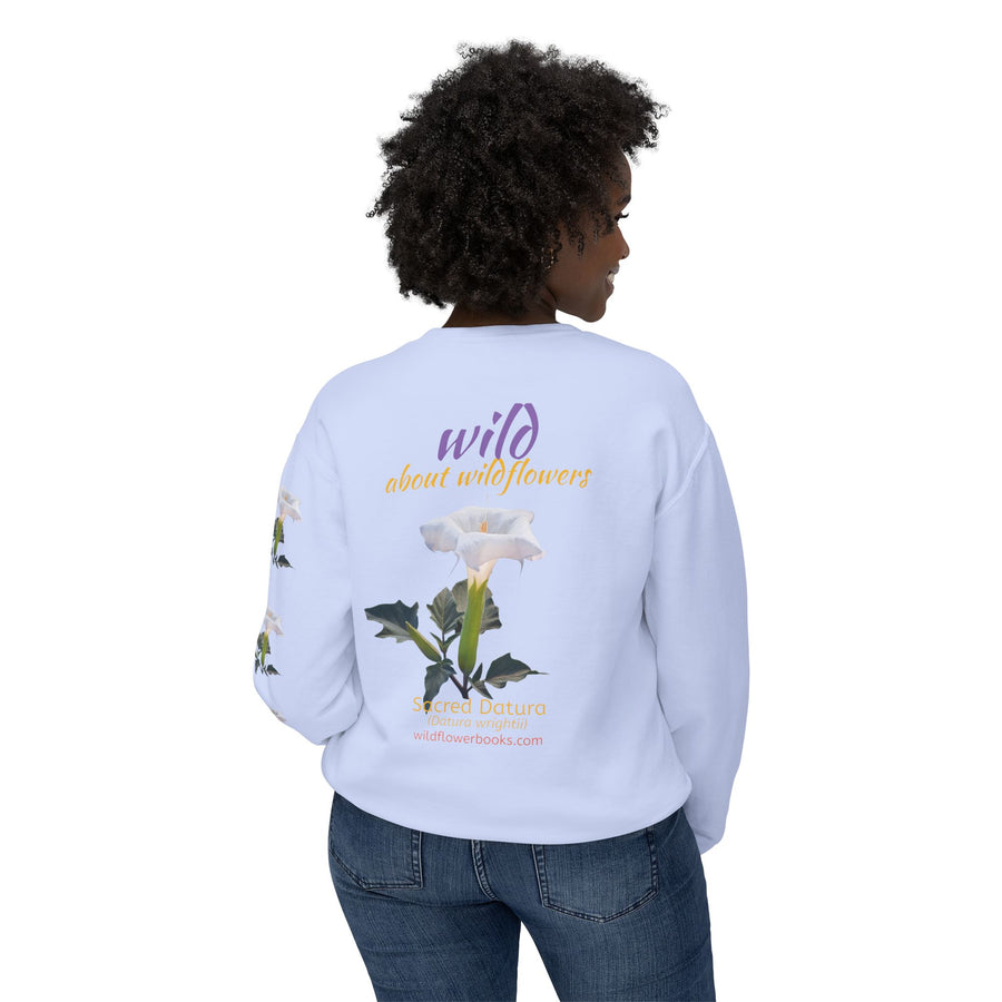 Sweatshirt - Sacred Datura Unisex Crewneck