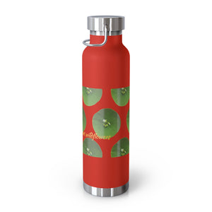 Miner's Lettuce Grid Copper Vacuum Insulated Bottle, 22oz