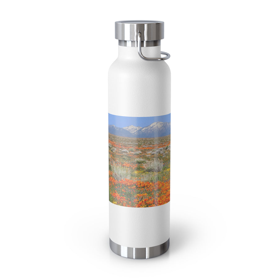 Antelope Valley Wildflowers Copper Vacuum Insulated Bottle, 22oz