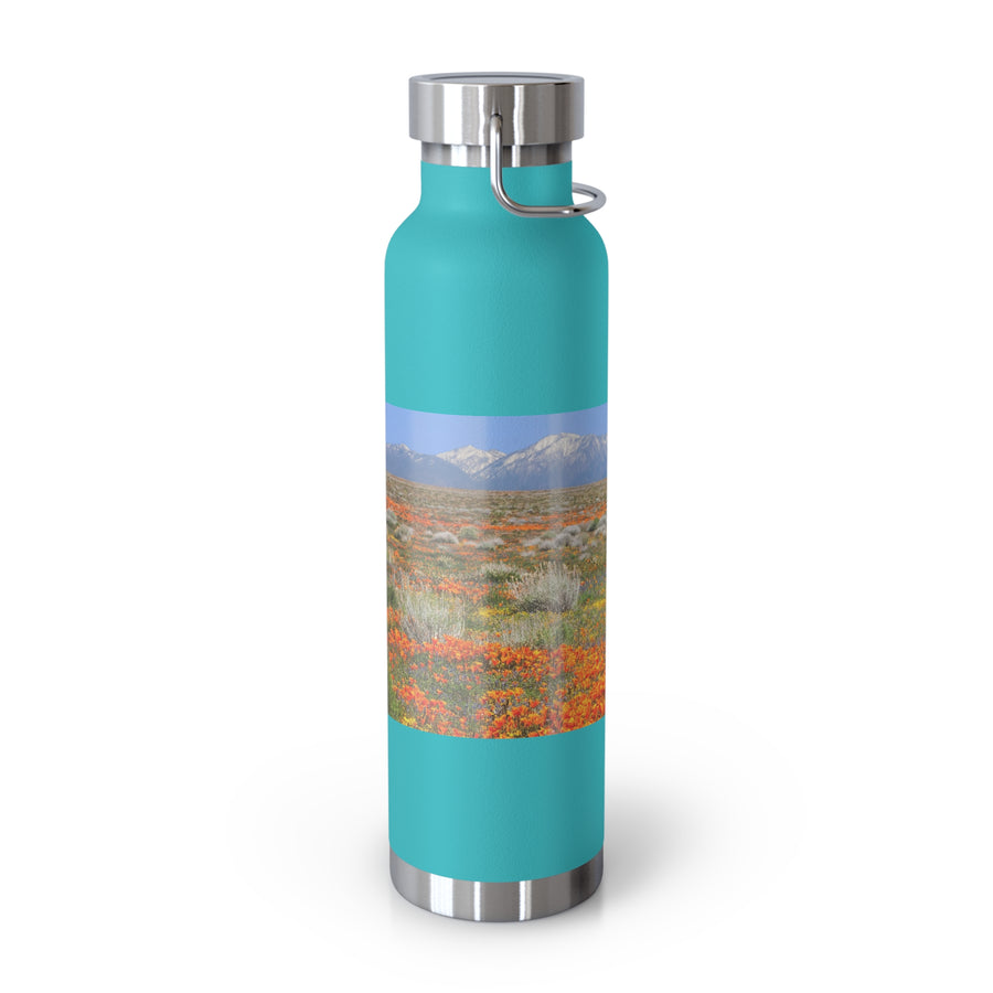 Antelope Valley Wildflowers Copper Vacuum Insulated Bottle, 22oz