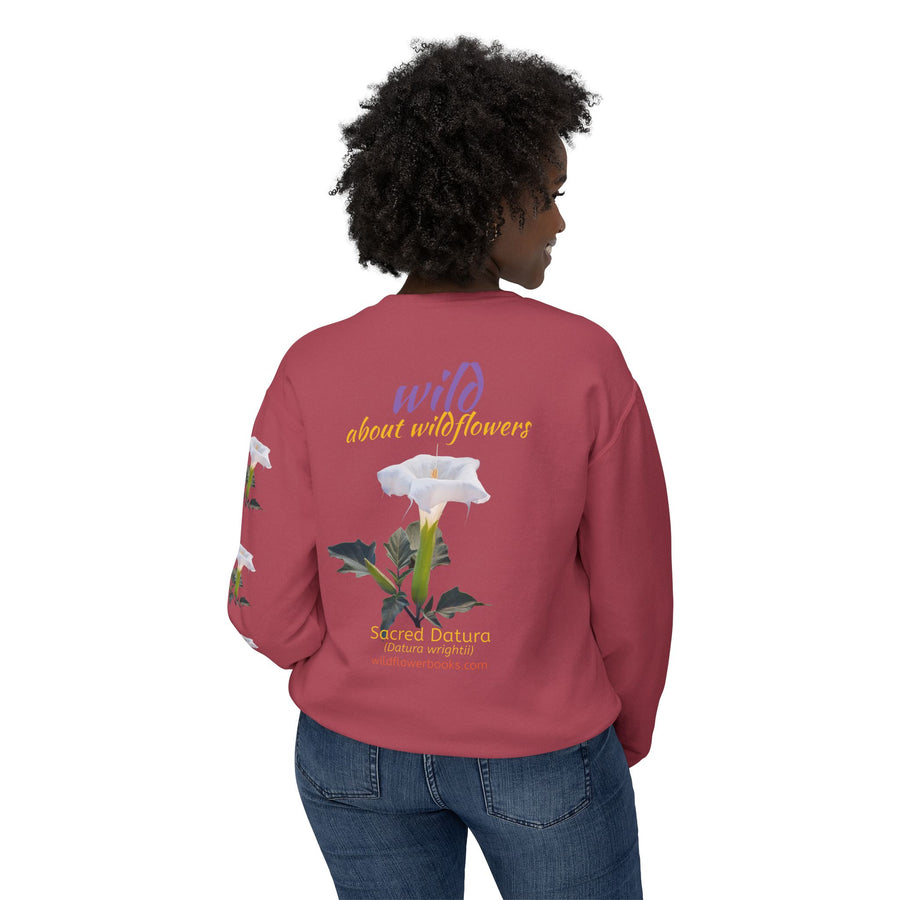 Sweatshirt - Sacred Datura Unisex Crewneck