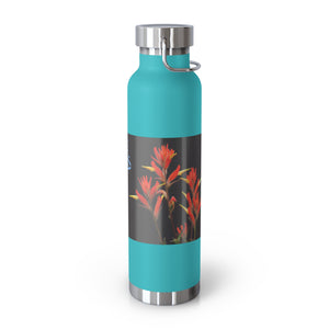 Franciscan Paintbrush Copper Vacuum Insulated Bottle, 22oz