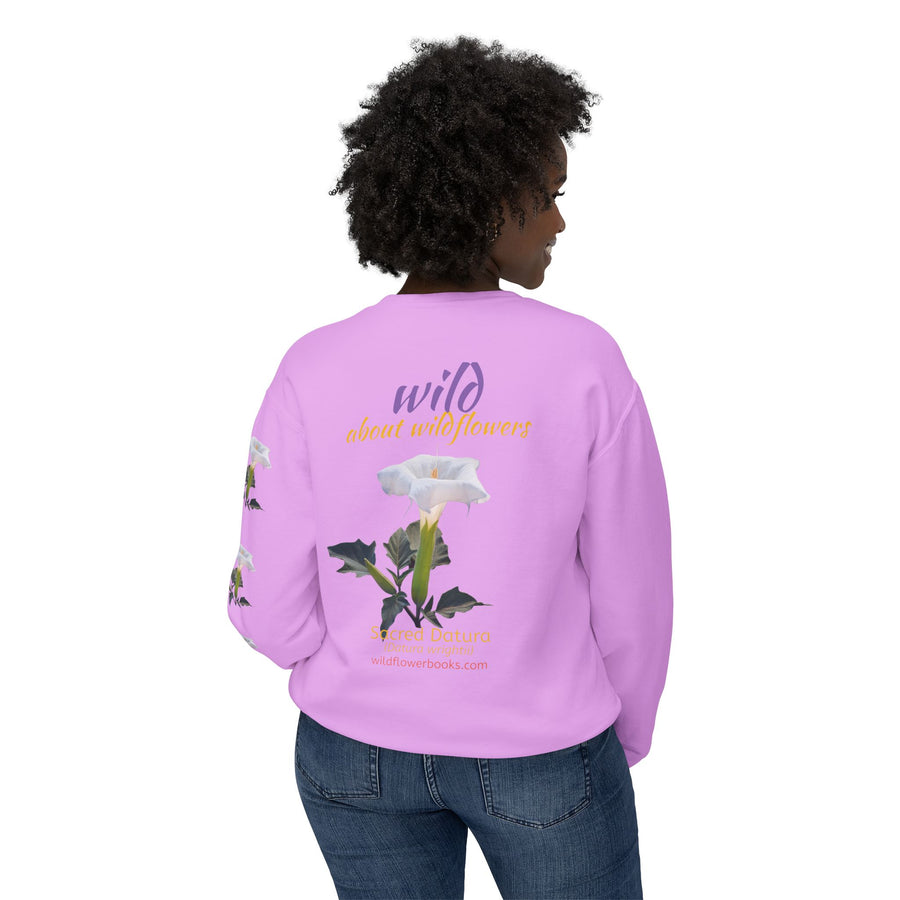 Sweatshirt - Sacred Datura Unisex Crewneck