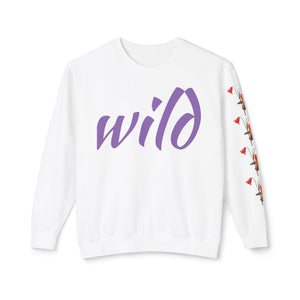 Sweatshirt Rufous Hummingbird at Scarlet Fritillary Unisex Crewneck