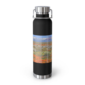 Antelope Valley Wildflowers Copper Vacuum Insulated Bottle, 22oz