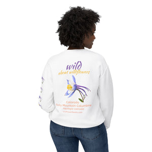 Sweatshirt Wild Colorado Rocky Mountain Columbine Crewneck