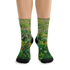 Mountain Wildflower Meadow Eco-friendly Socks