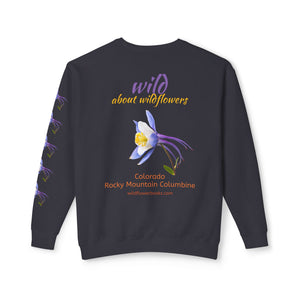 Sweatshirt Wild Colorado Rocky Mountain Columbine Crewneck