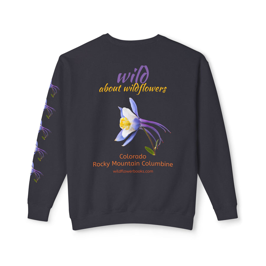 Sweatshirt Wild Colorado Rocky Mountain Columbine Crewneck