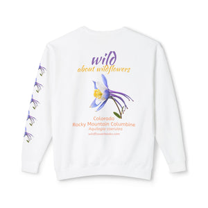 Sweatshirt Wild Colorado Rocky Mountain Columbine Crewneck