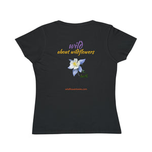 Organic Cotton Wildflower T-Shirt - Colorado Columbine