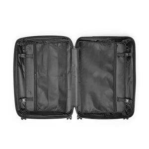 Suitcase - California Poppy - Black