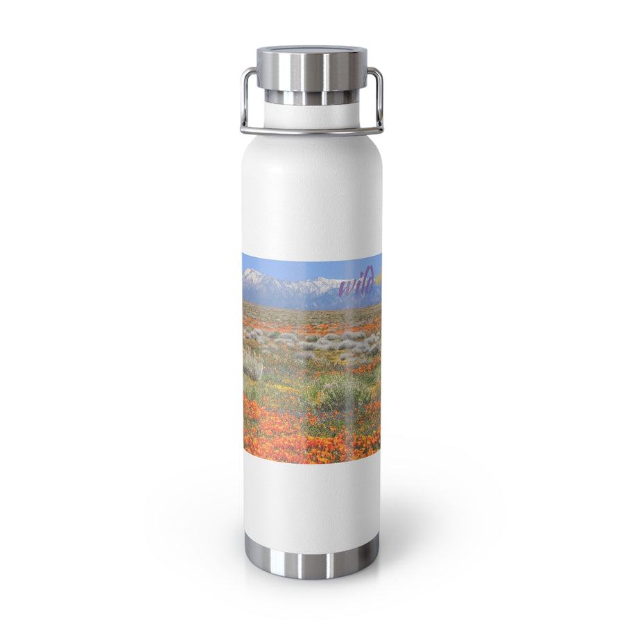 Antelope Valley Wildflowers Copper Vacuum Insulated Bottle, 22oz