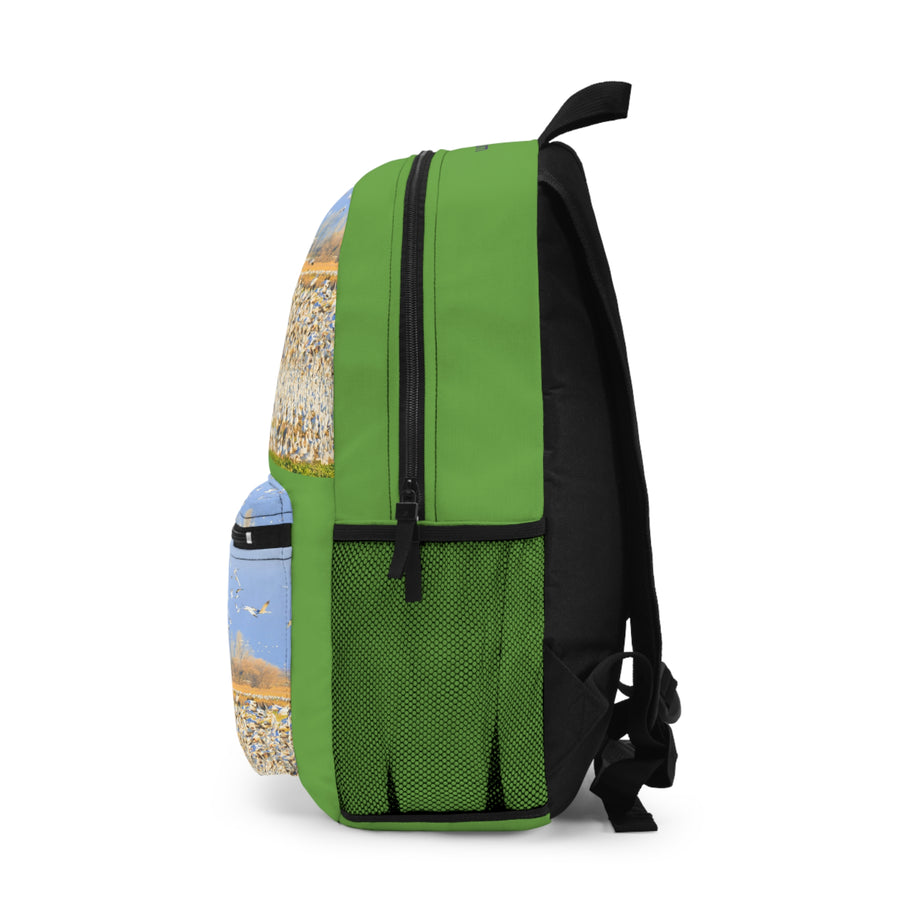 Nature Backpack - Ross Geese - Green