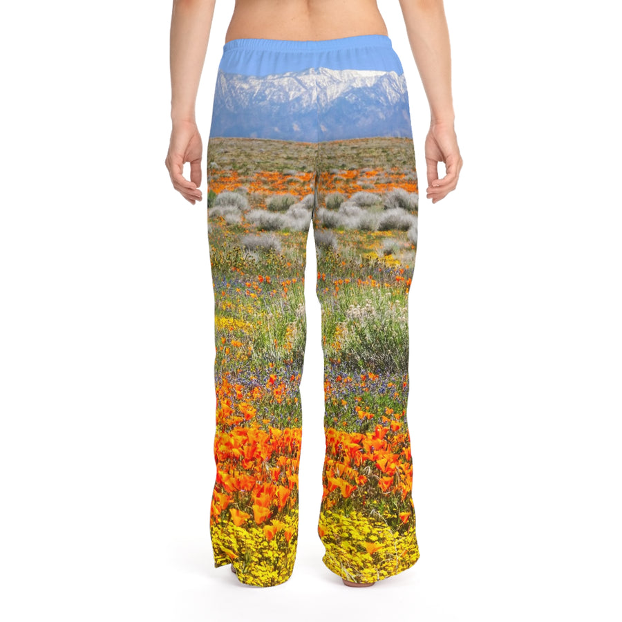 Women's Pajama Pants - Antelope Valley California Poppy Preserve