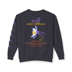 Sweatshirt Wild Colorado Rocky Mountain Columbine Crewneck