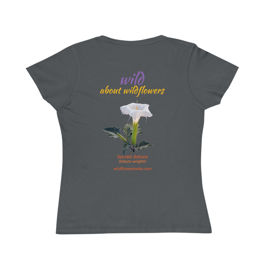 Wildflower Organic Cotton T-Shirt - Sacred Datura