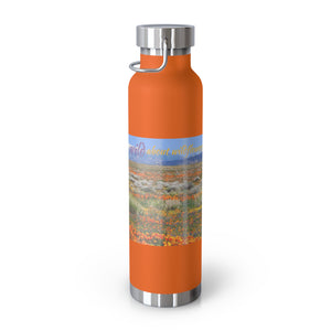 Antelope Valley Wildflowers Copper Vacuum Insulated Bottle, 22oz