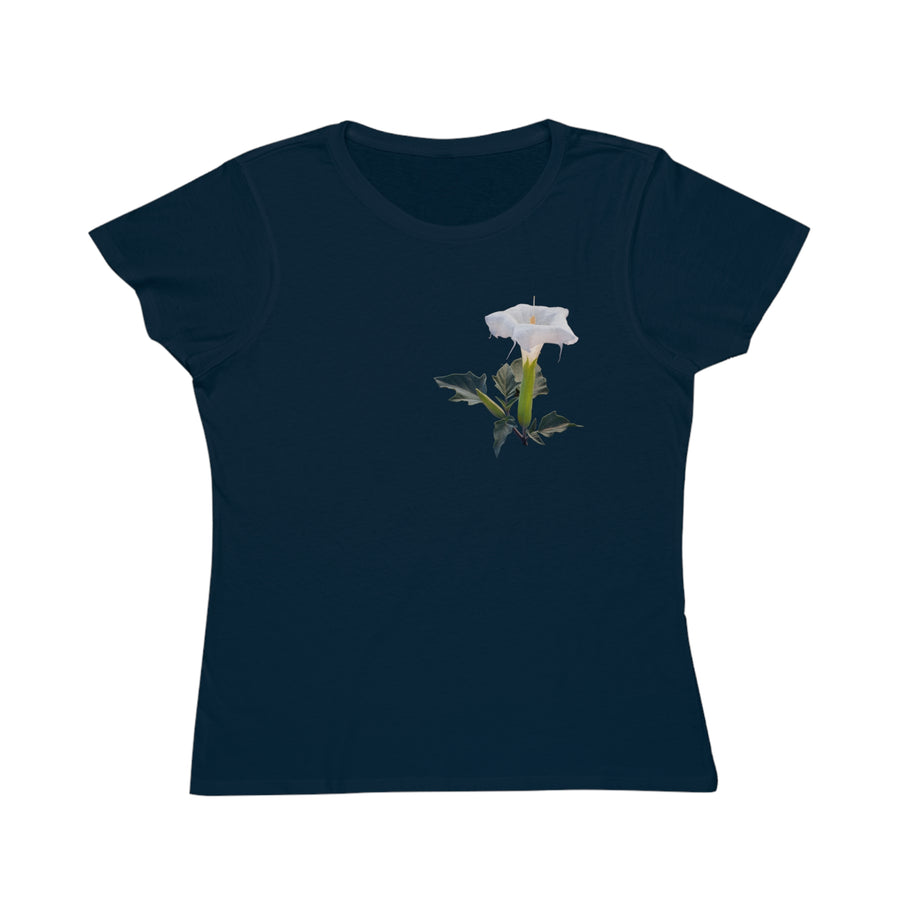 Organic Cotton Wildflower T-Shirt - Sacred Datura