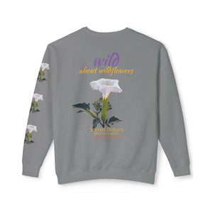 Sweatshirt - Sacred Datura Unisex Crewneck