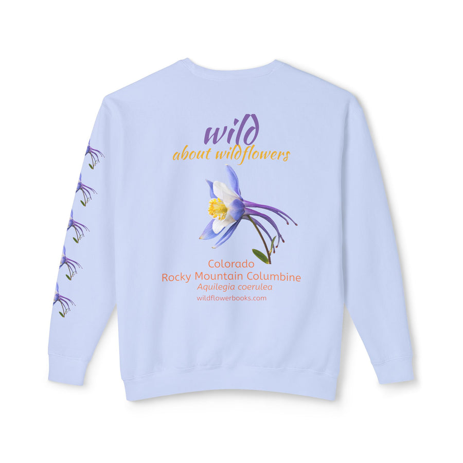 Sweatshirt Wild Colorado Rocky Mountain Columbine Crewneck