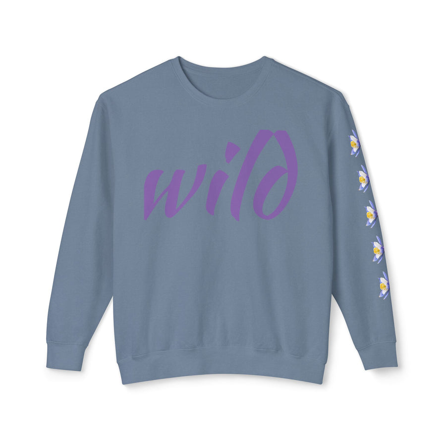 Sweatshirt Wild Colorado Rocky Mountain Columbine Crewneck