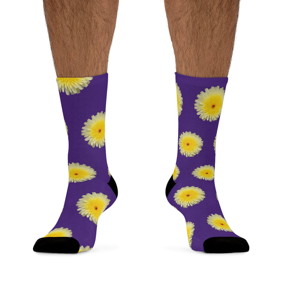 Desert Dandelion Eco-friendly Socks - Purple